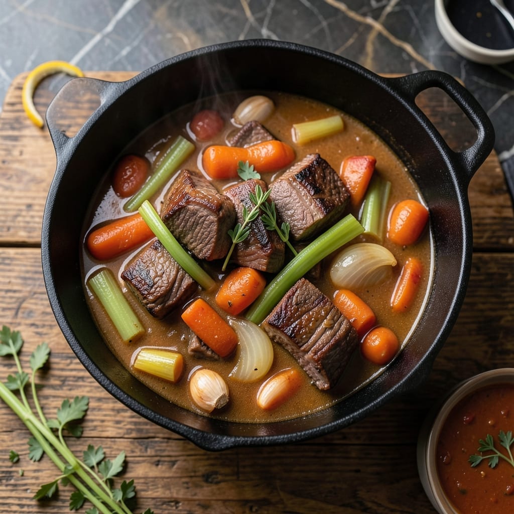 Beef Stew No Potatoes Recipe: Hearty and Savory Slow-Cooked Comfort