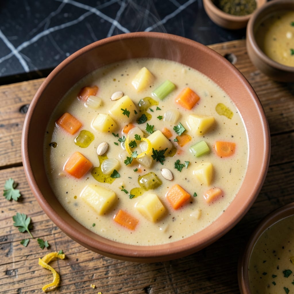 Potato Soup Recipe Without Milk: Rich Creaminess From Simple Ingredients Potato Soup Recipe Without Milk: Rich Creaminess From Simple Ingredients