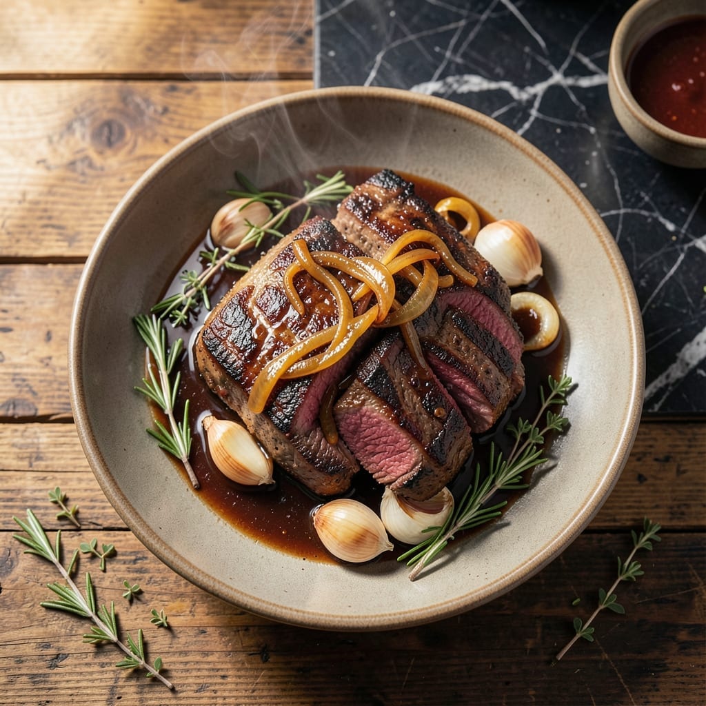 BBQ Elk Recipe Steaks: Smoky Char With Wild Game Richness BBQ Elk Recipe Steaks: Smoky Char With Wild Game Richness