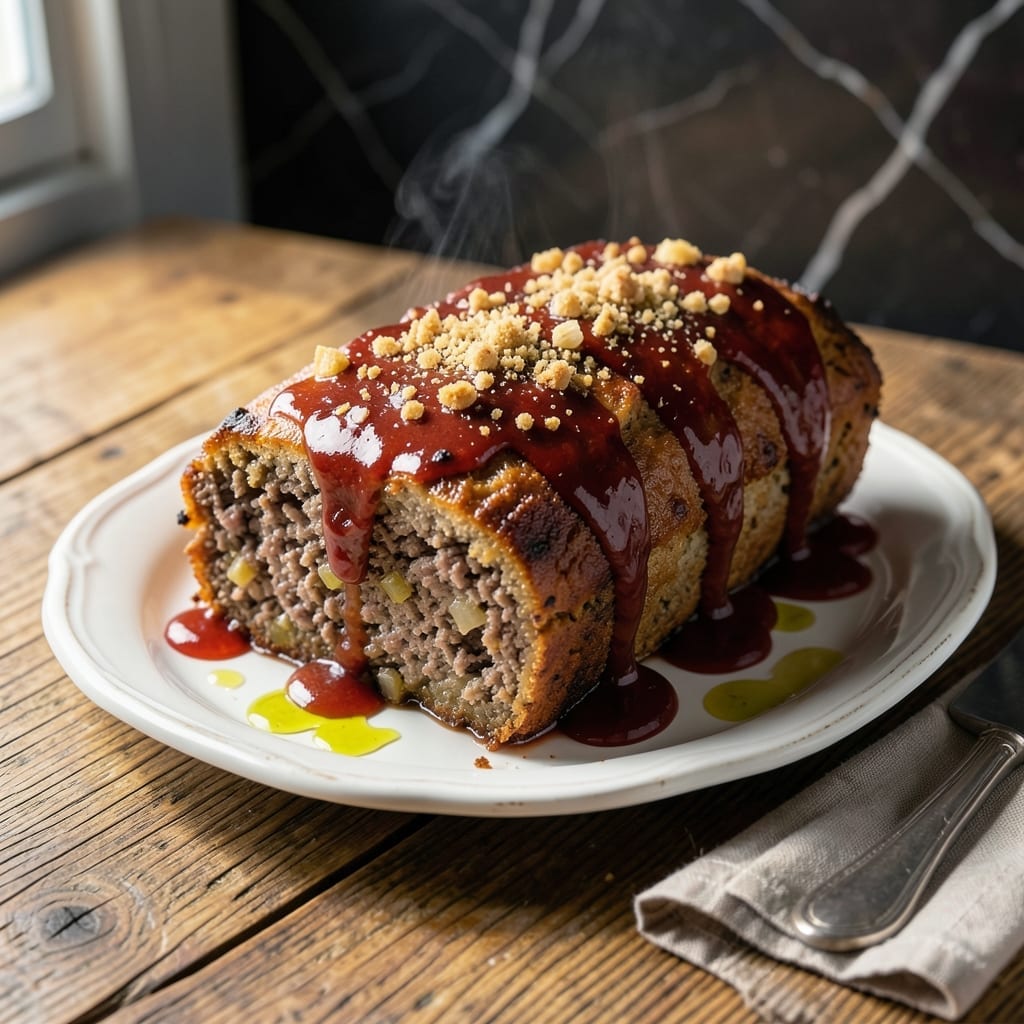 Meatloaf Recipe With BBQ Sauce: Smoky Glazed Comfort in Every Slice Meatloaf Recipe With BBQ Sauce: Smoky Glazed Comfort in Every Slice