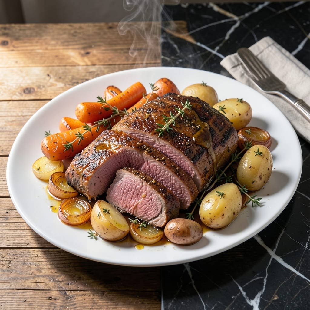 Sirloin Tip Roast Recipe Slow Cooker