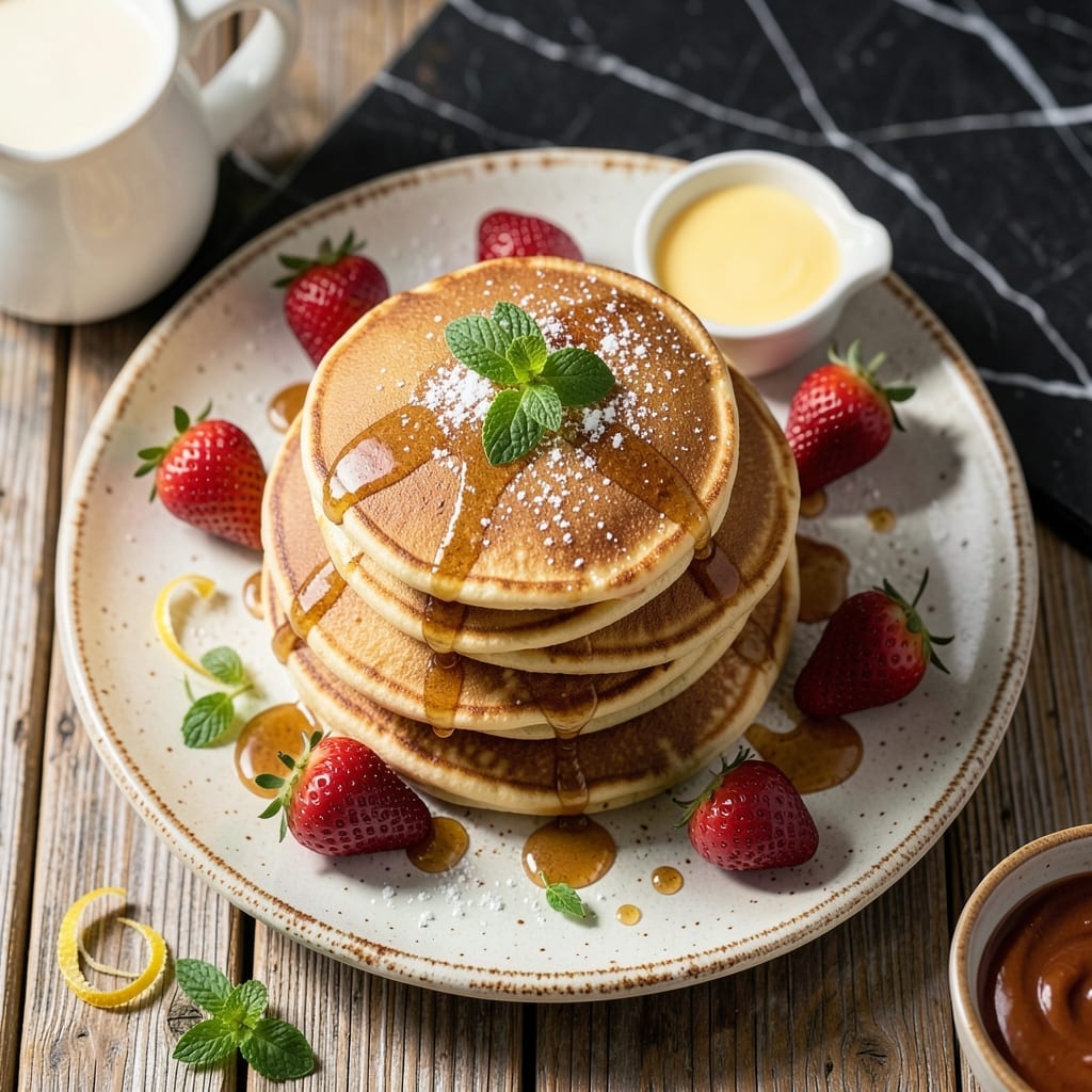 Pancake Recipe Without Buttermilk: Fluffy Stacks Using Pantry Staples Pancake Recipe Without Buttermilk: Fluffy Stacks Using Pantry Staples