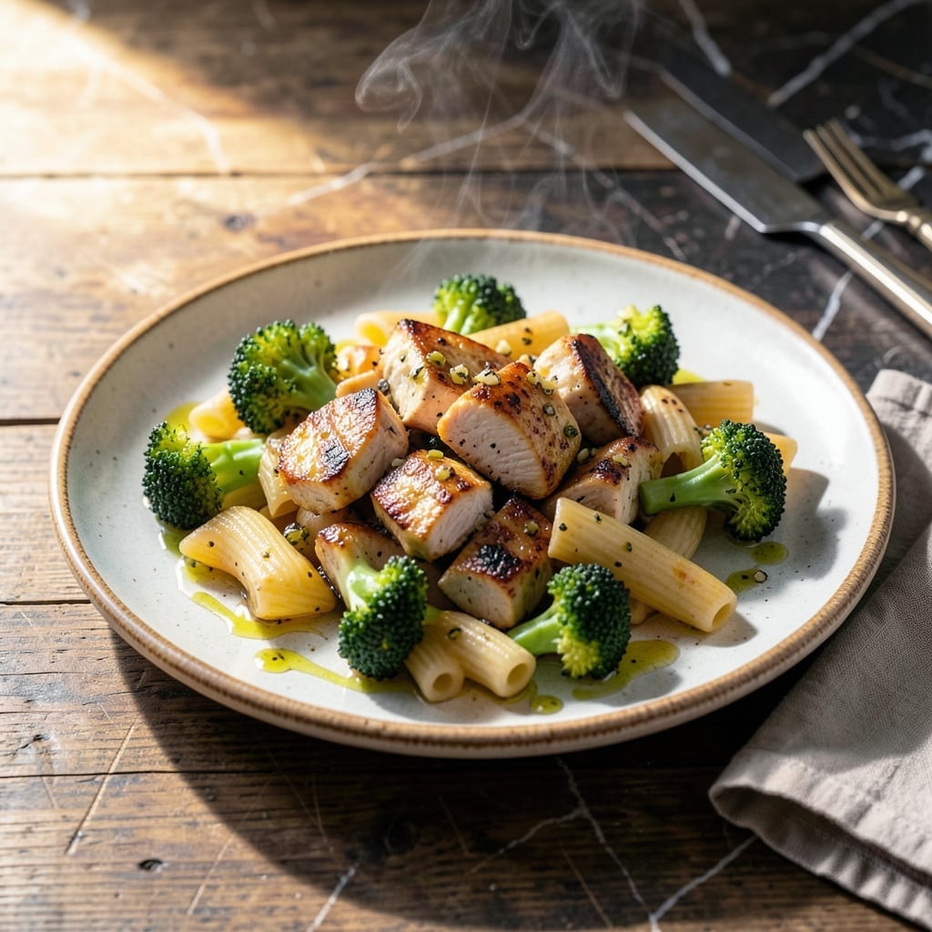 Chicken Ziti Broccoli Recipe Garlic And Oil: Garlicky One-Pot Weeknight Dinner