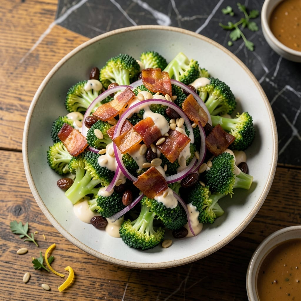 Hutchins Broccoli Salad Recipe: Sweet and Crunchy Garden Freshness Hutchins Broccoli Salad Recipe: Sweet and Crunchy Garden Freshness