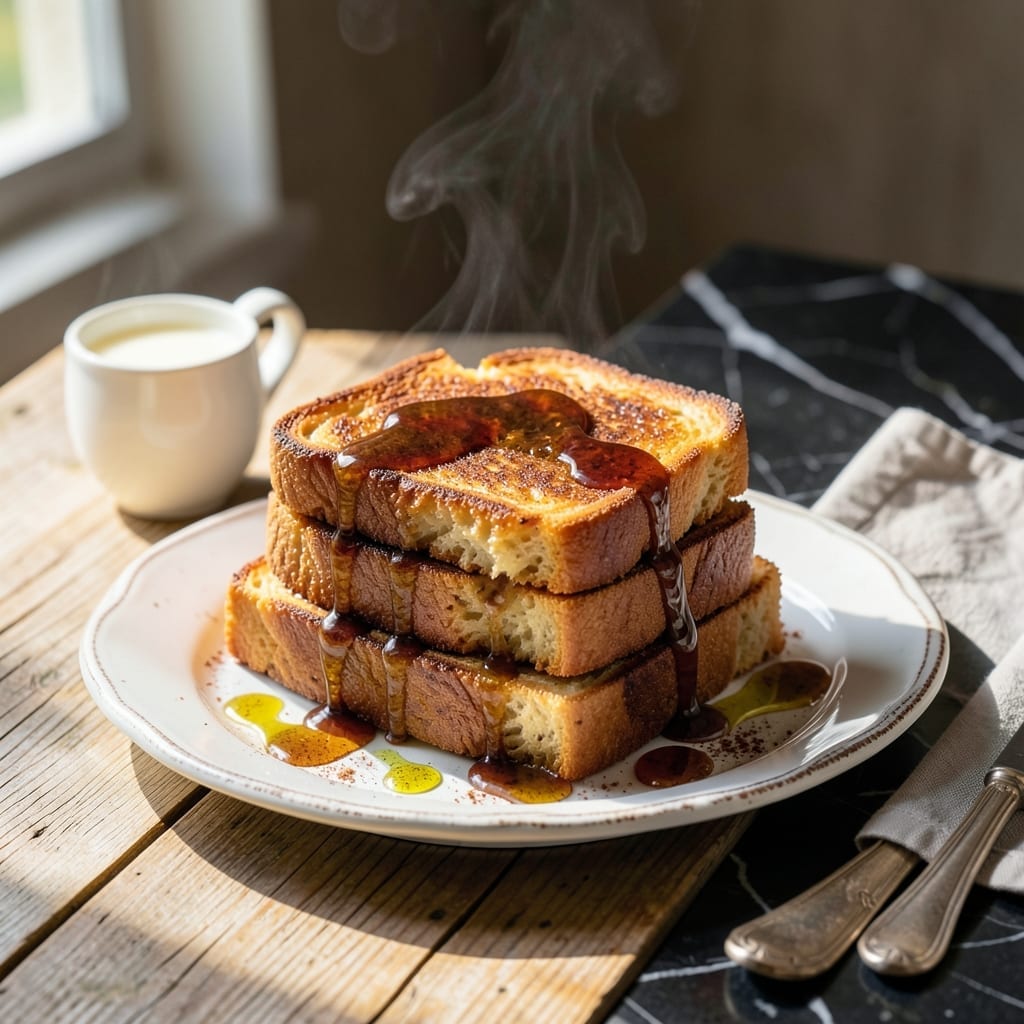 Simple French Toast Recipe With Half And Half: Ultra Rich Custard Soak Simple French Toast Recipe With Half And Half: Ultra Rich Custard Soak