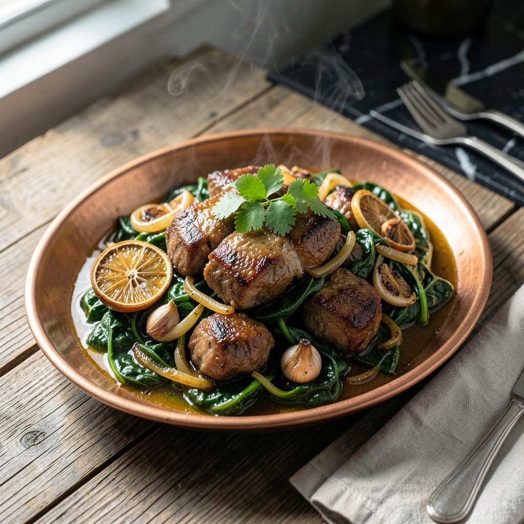 Ash Recipe Afghan: Traditional Slow-Cooked Lamb and Spinach Stew Ash Recipe Afghan: Traditional Slow-Cooked Lamb and Spinach Stew