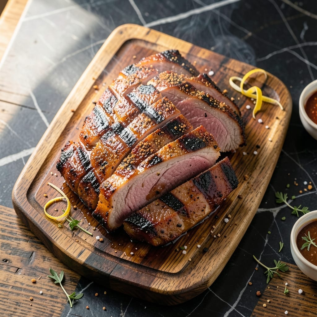 BBQ Pork Loin Recipe Grill: Smoky Char with Juicy Slices