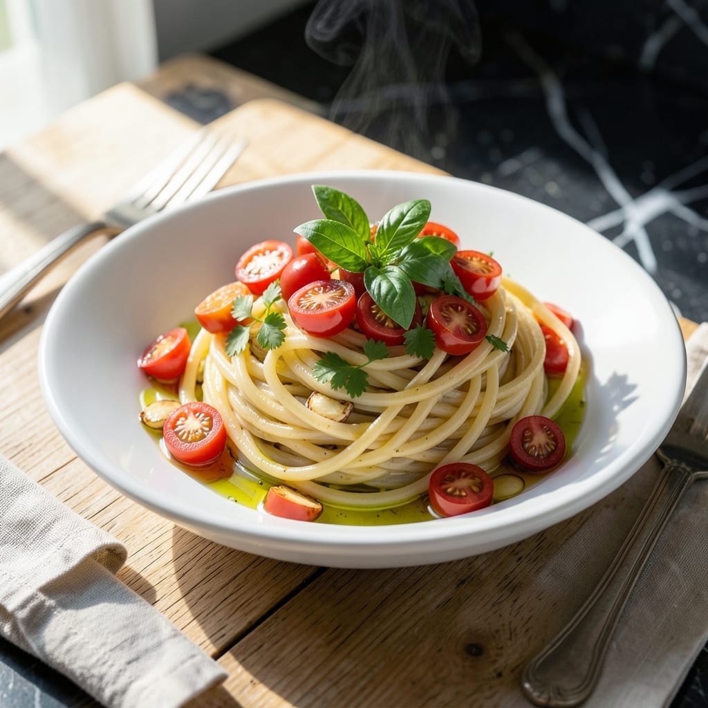 Recipe For A Pasta Dish: Al Dente Goodness With Fresh Herbs Recipe For A Pasta Dish: Al Dente Goodness With Fresh Herbs