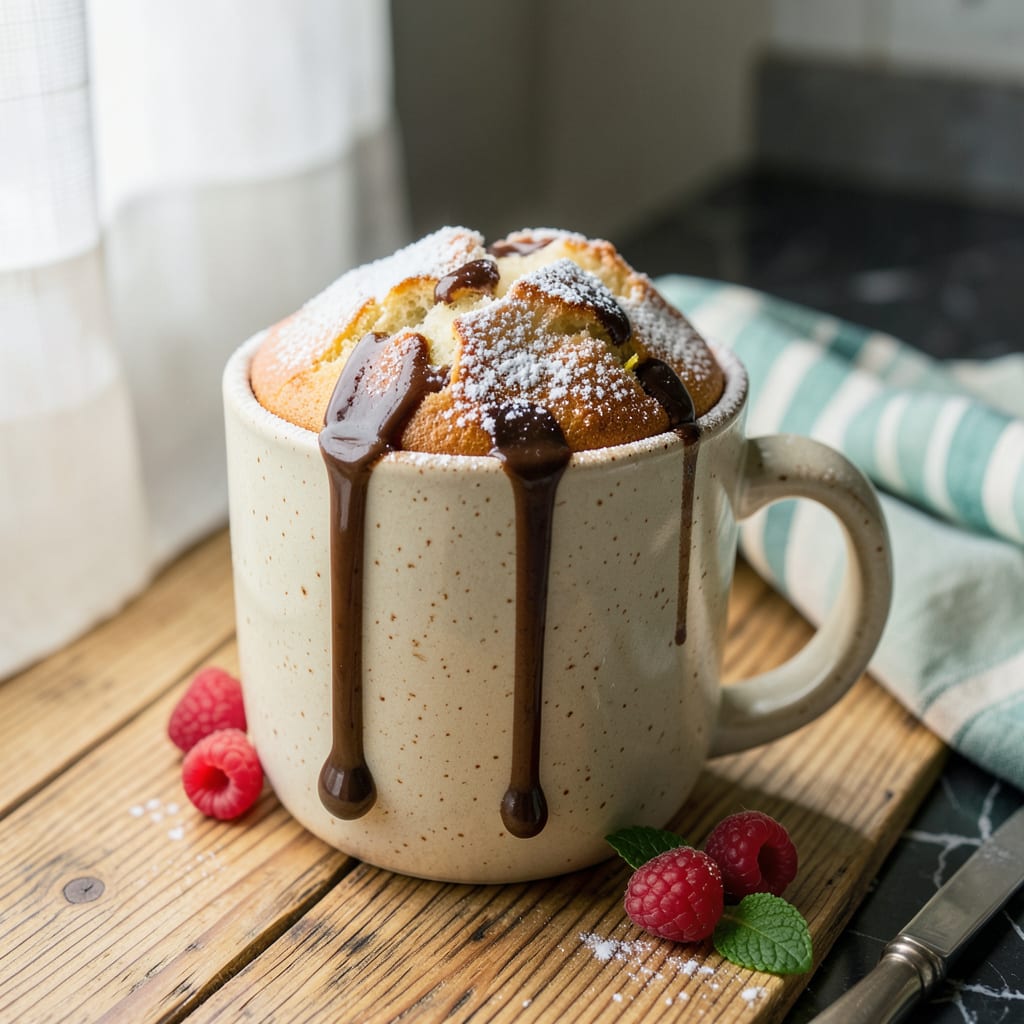 Cake Mix Mug Cake Recipe: Single Serve Dessert in 5 Minutes detailed visual guide