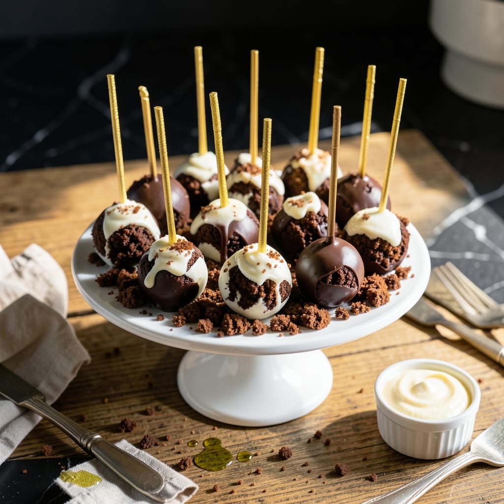 cake pop recipe with cake mix example with annotations