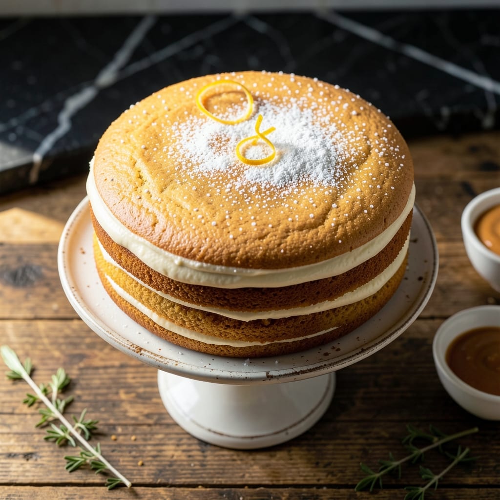 Cake Recipe: Ultra Moist Layers With Velvety Frosting example with annotations