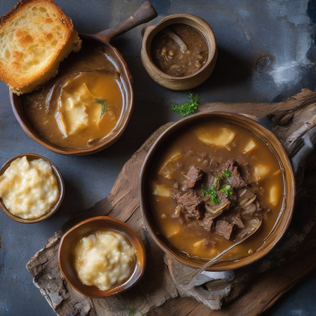 Canned French Onion Soup Recipe: Rich & Flavorful Twist illustration with key details