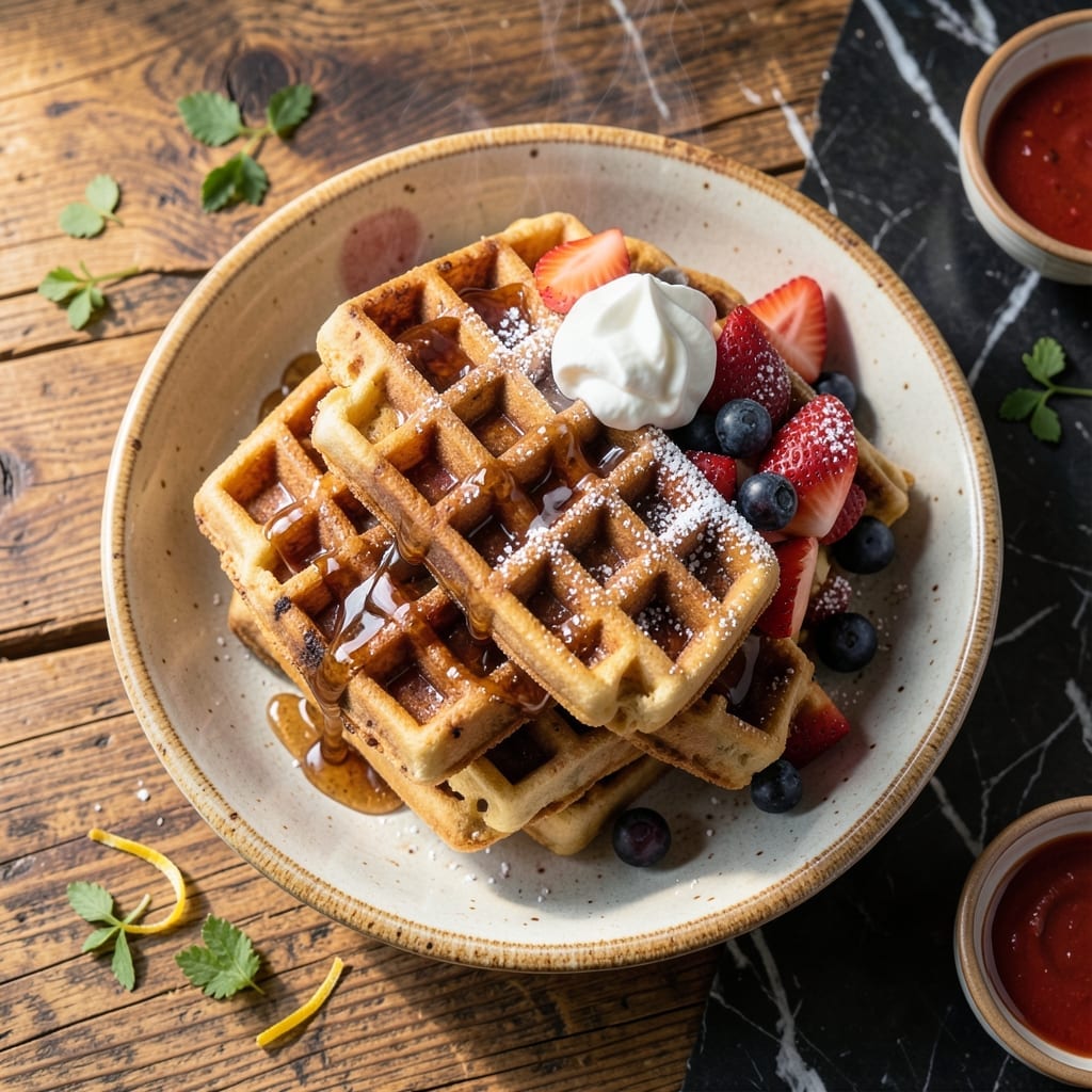 Waffle Recipe No Baking Powder: Fluffy Texture With Secret Lift Waffle Recipe No Baking Powder: Fluffy Texture With Secret Lift
