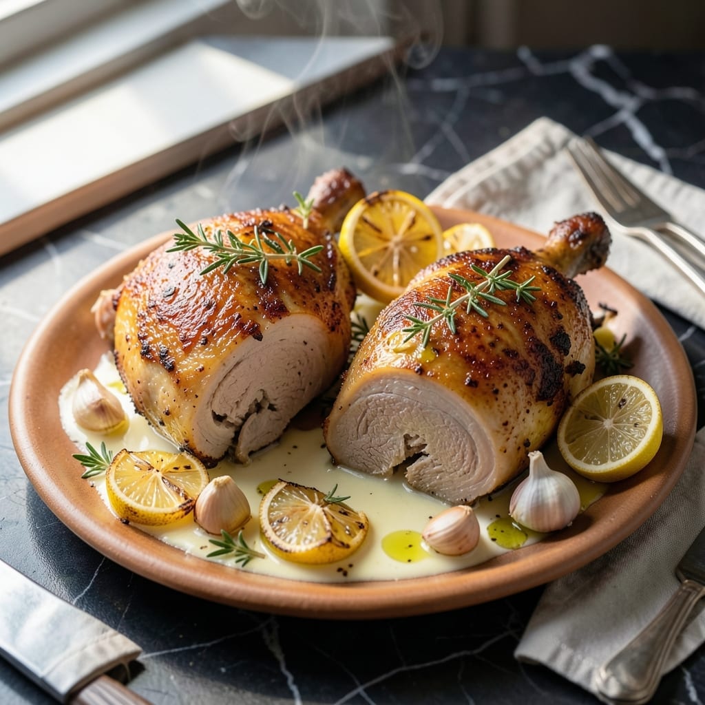 Cornish Hen Recipe Jamie Oliver: Butter-Basted With Lemon and Thyme
