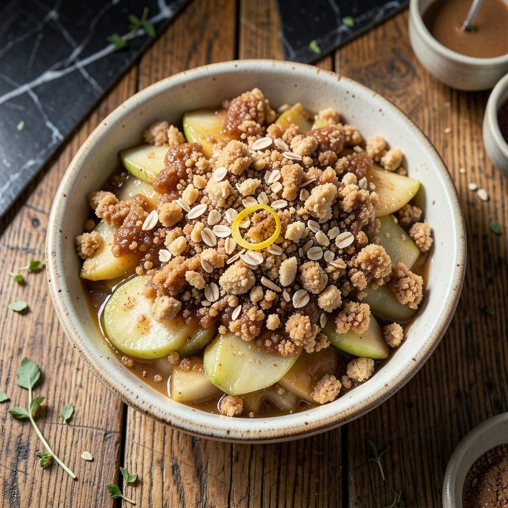 Gordon Ramsay Apple Crumble Recipe: Buttery Oat Topping with Warm Spiced Filling