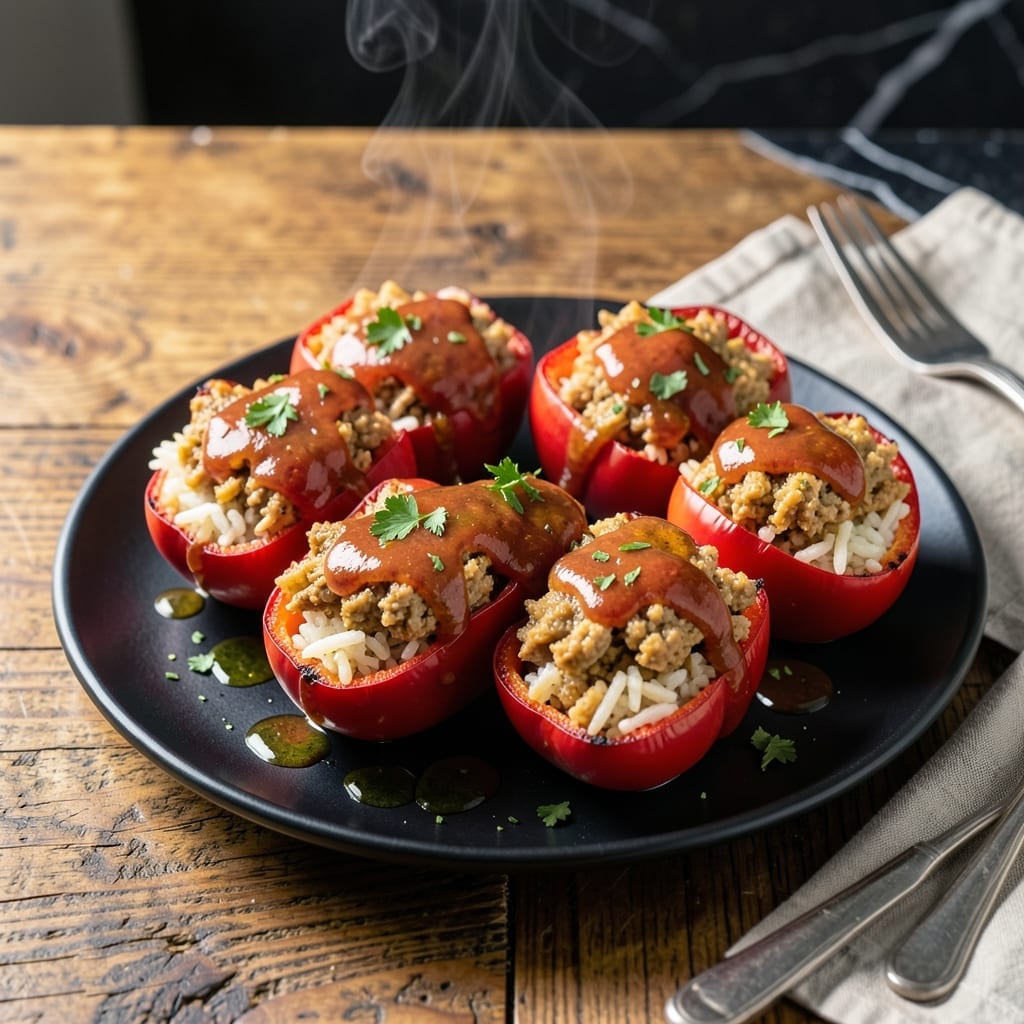 Stuffed Bell Pepper Recipe Ground Turkey