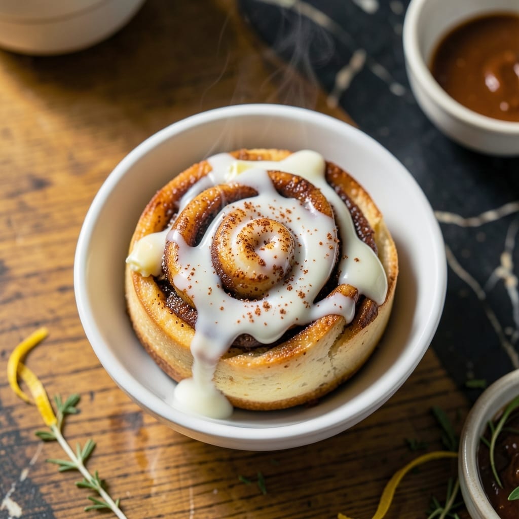 Cinnamon Roll Recipe For One: Single-Serve Pillowy Sweetness