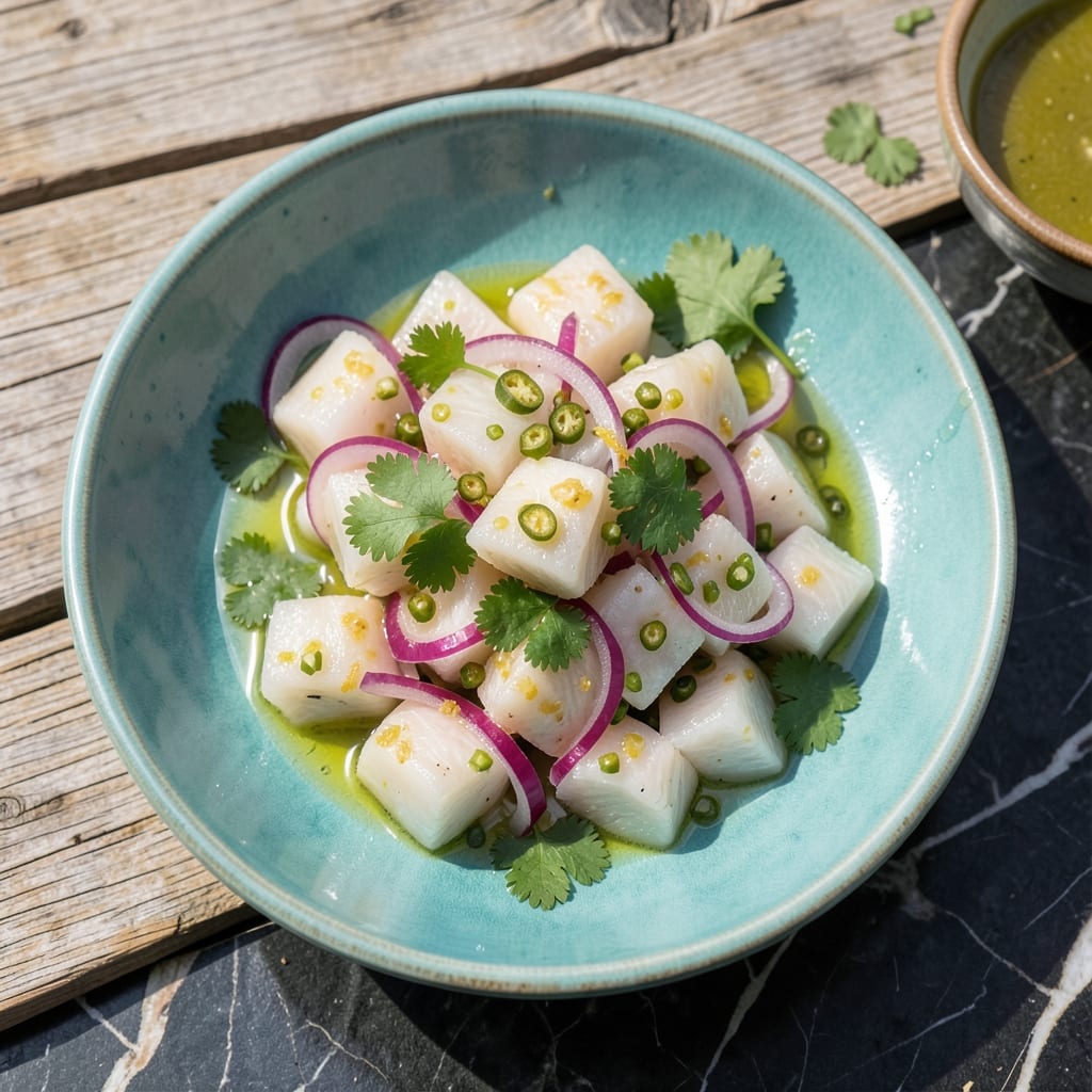 Comprehensive ceviche recipe sea bass visual reference