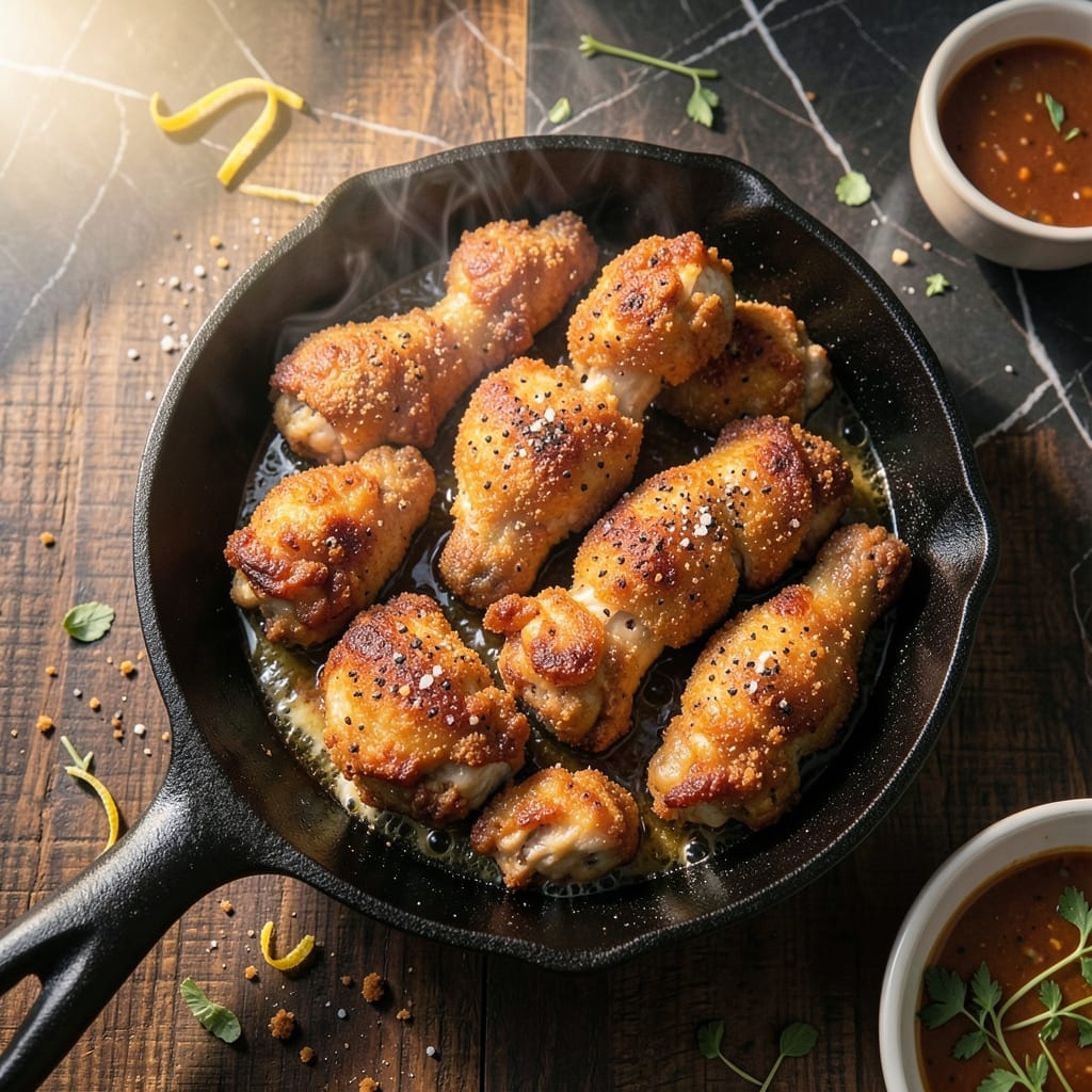 Fried Chicken Recipe In Frying Pan