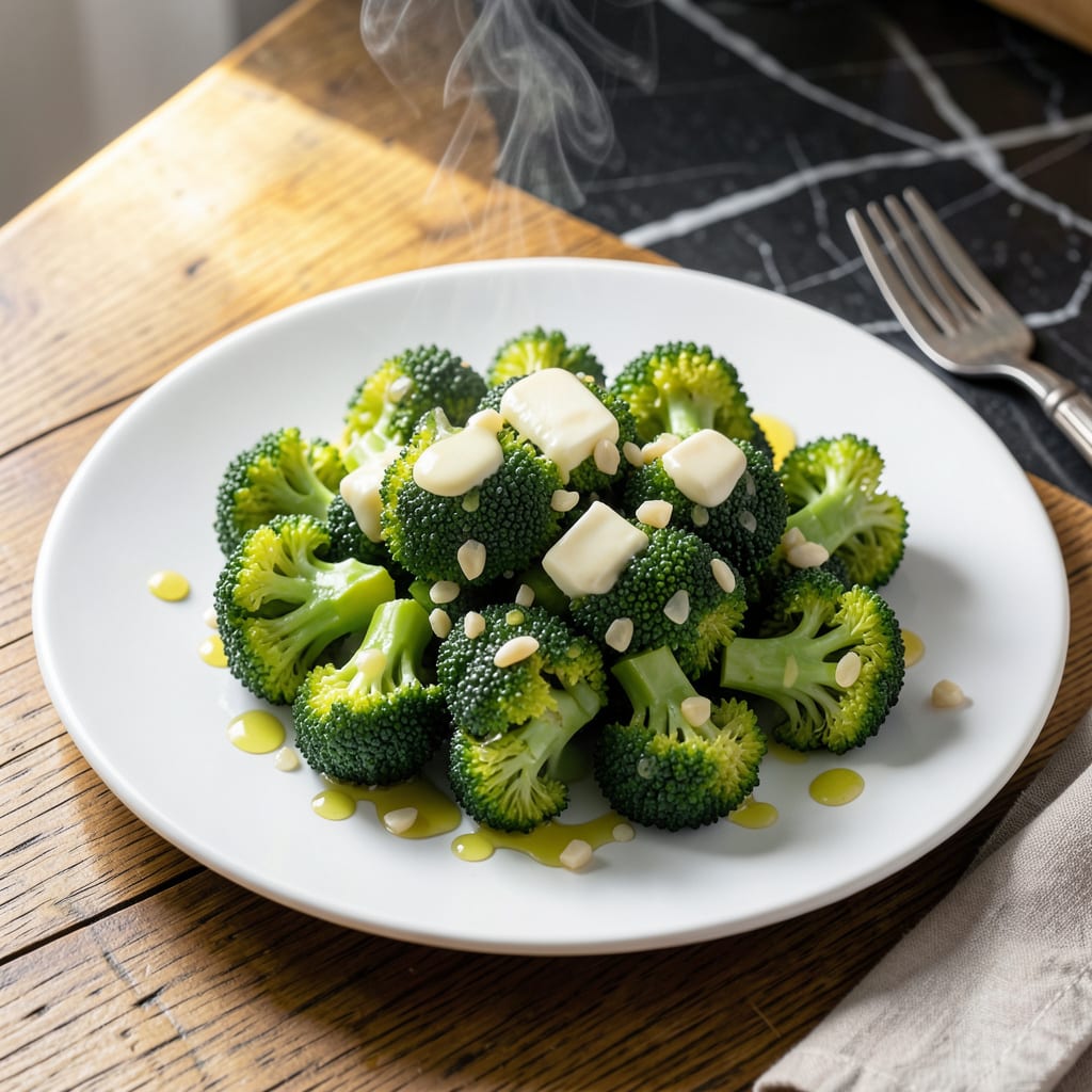 Visual representation of Cheddars Steamed Broccoli Recipe: Vibrant Crisp Tender Bites