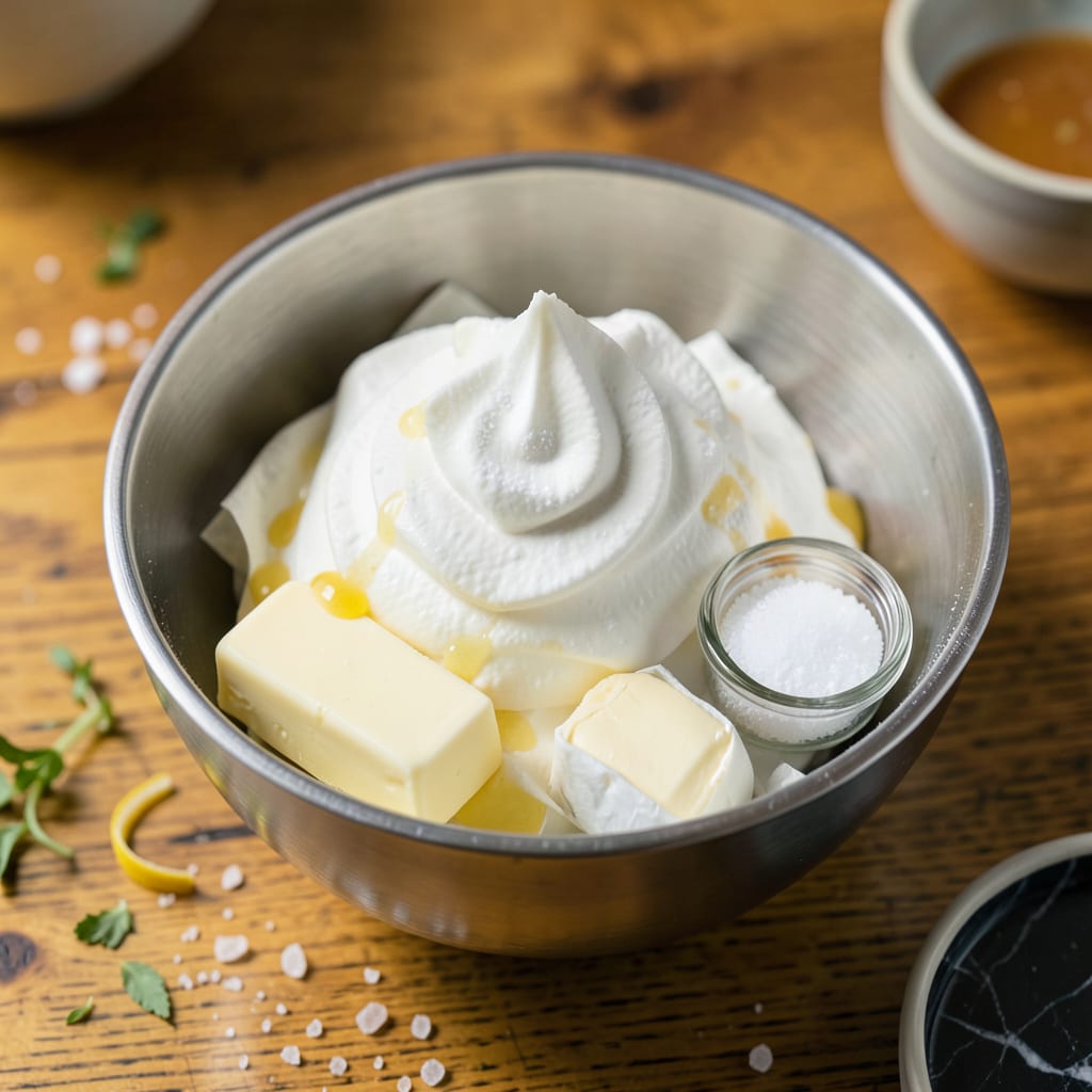 Cheesecake Factory Whipped Cream Recipe: Light, Fluffy Topping That Stands Tall example with annotations