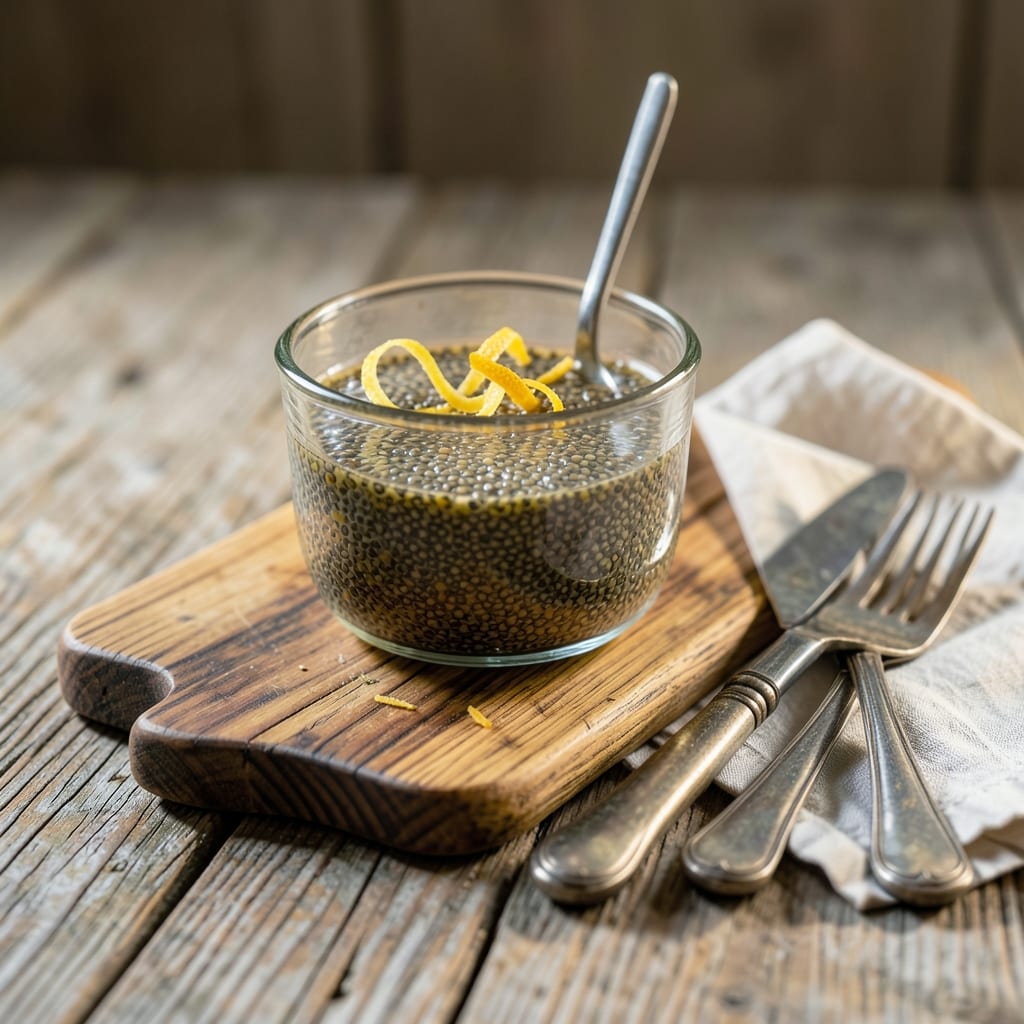 chia seeds recipe water example with annotations