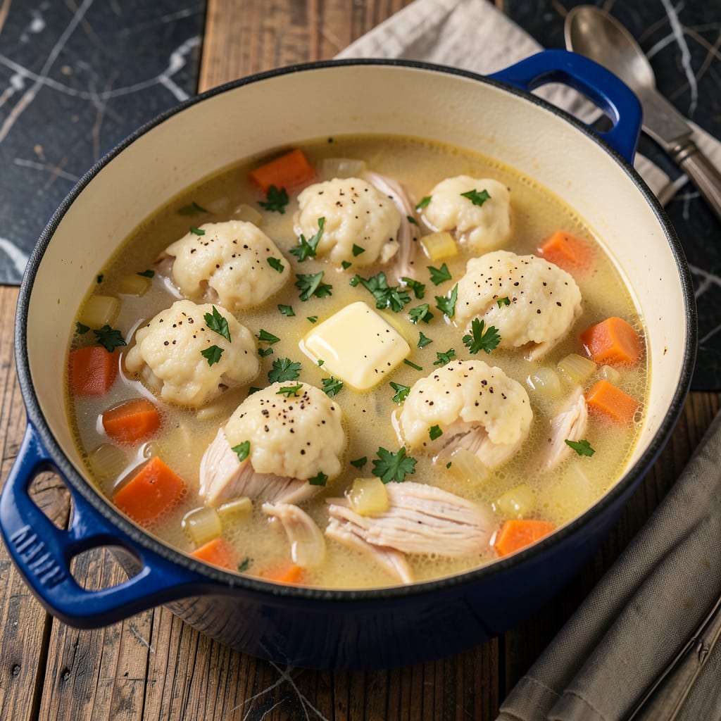 chicken and dumplings with bisquick recipe detailed visual guide