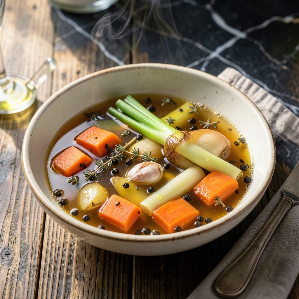 Chicken Bouillon to Make Broth: Rich Homemade Stock Base in Minutes illustration with key details