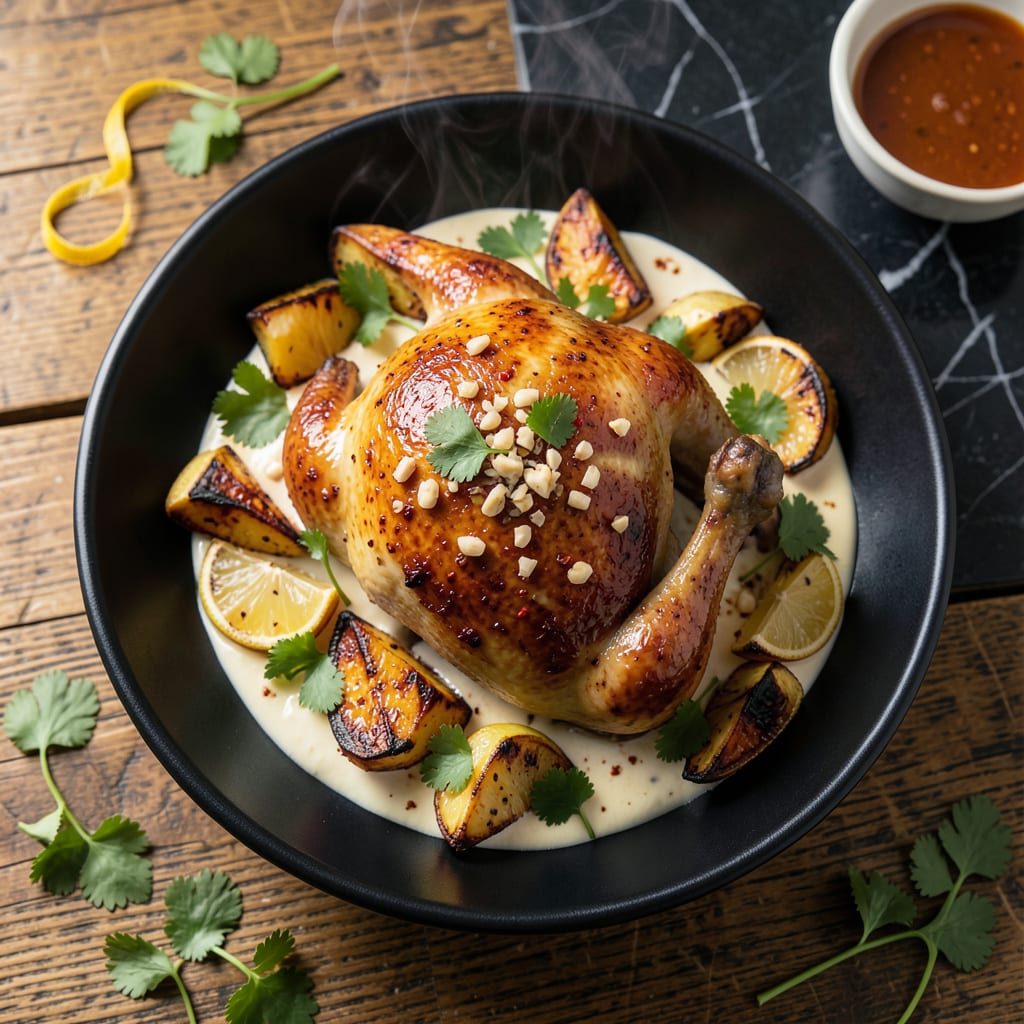 Complete Chicken Steam Roast Recipe by Chef Zakir: Pakistani Dum Style Juiciness overview image