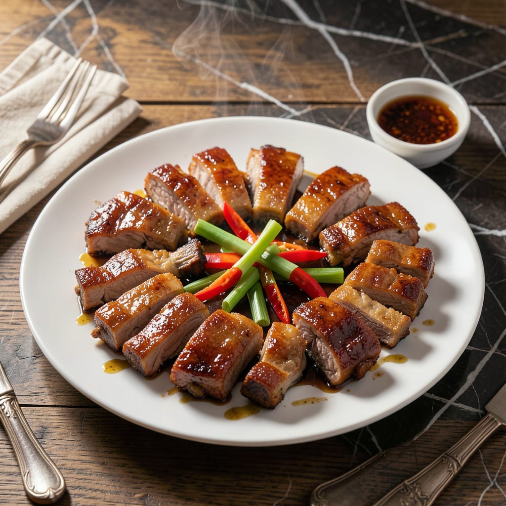 Chinese Steam Pork Ribs Recipe: Succulent Bites With Sticky Glaze detailed visual guide