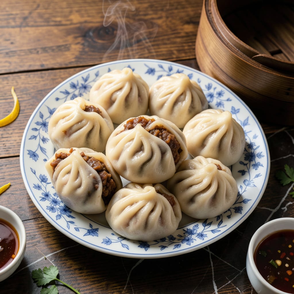 Complete Chinese Steamed Pork Buns Recipe: Fluffy Bao With Savory Filling overview image