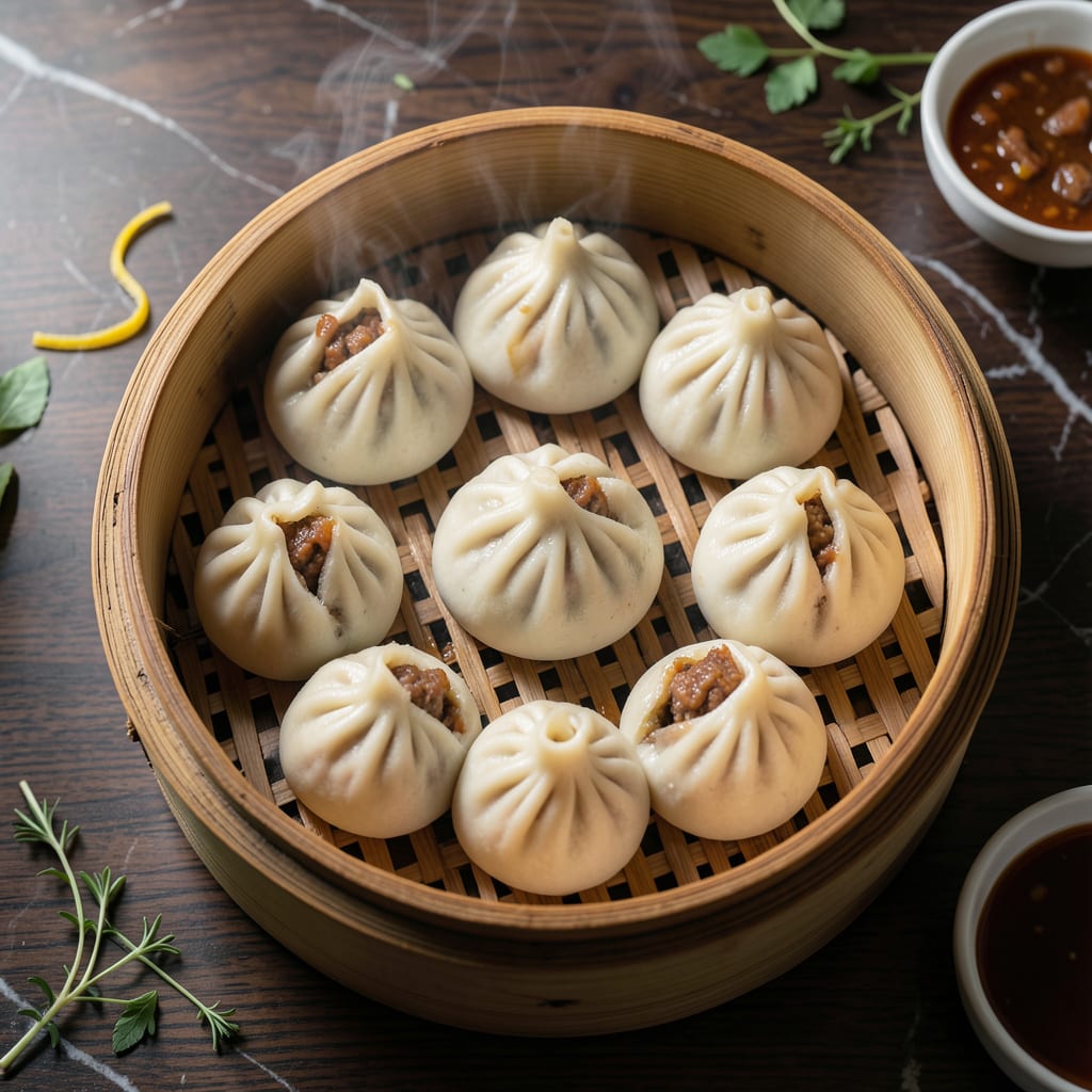 Comprehensive Chinese Steamed Pork Buns Recipe: Fluffy Bao With Savory Pork Filling visual reference