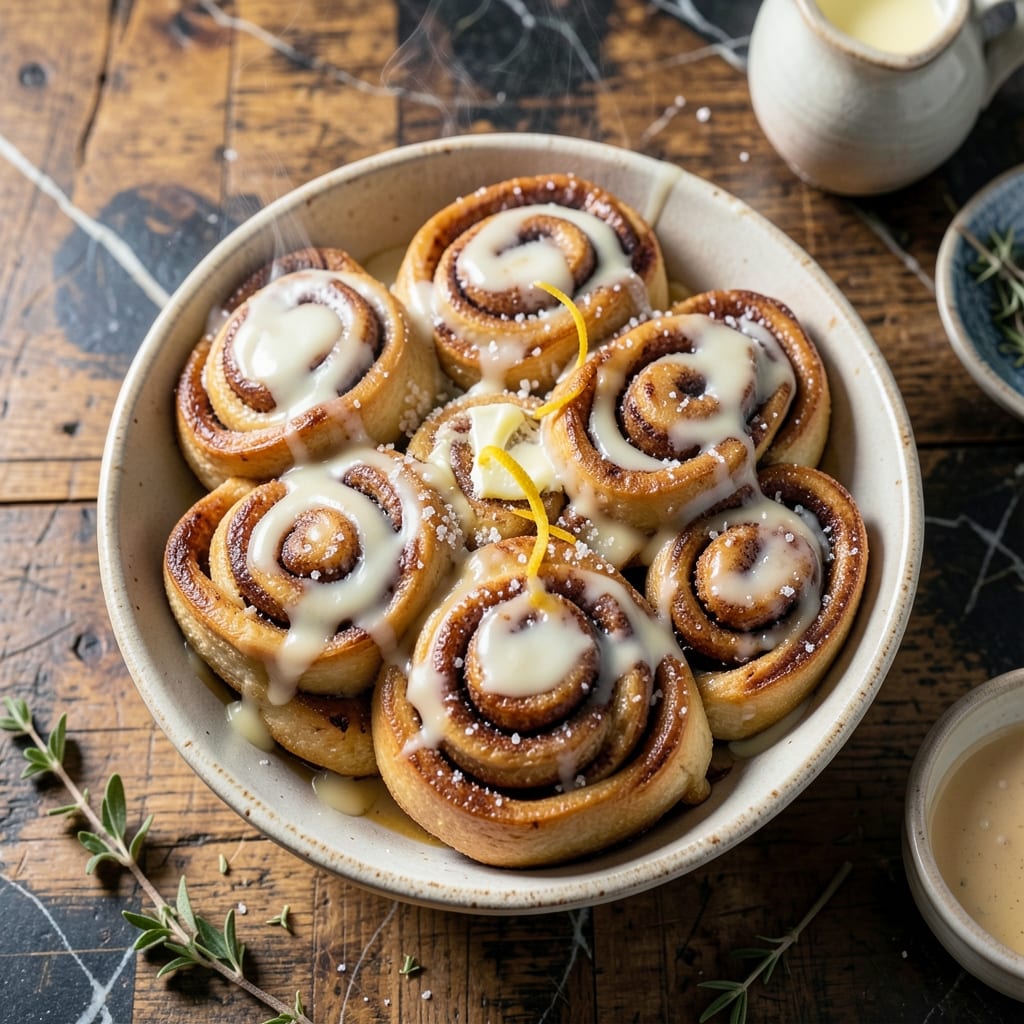 Complete Cinnamon Roll Recipe With Heavy Cream: Ultra Fluffy Layers with Rich Glaze overview image