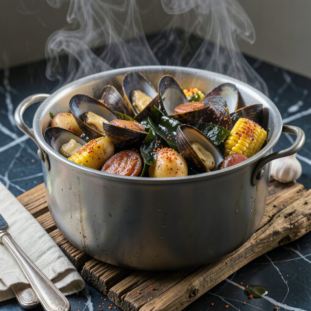 Clambake Recipe Steamer Pot: New England Tradition in One Pot detailed visual guide