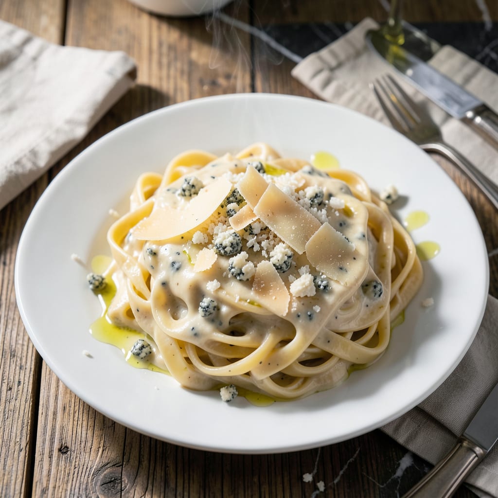 Comprehensive Classico Four Cheese Alfredo Recipe: Decadent Cream Sauce for Pasta Night visual reference