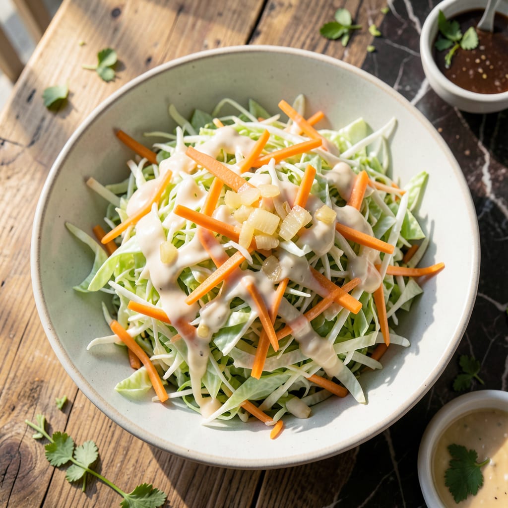 Visual representation of Cock Of The Walk Coleslaw Recipe: Tangy Sweet Southern Tradition
