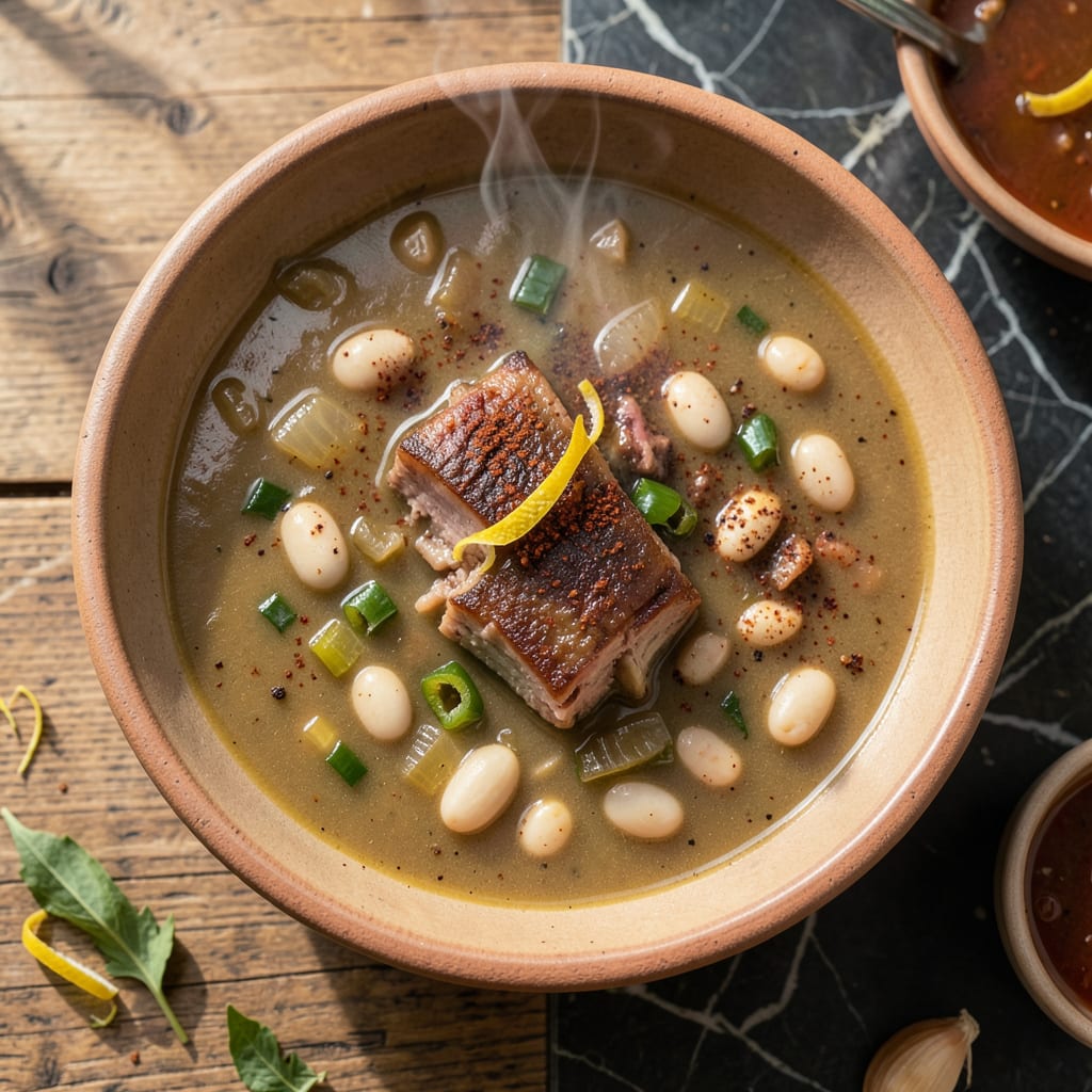 Complete Columbia Restaurant Spanish Bean Soup Recipe: Smoky Ham and Hearty Comfort overview image