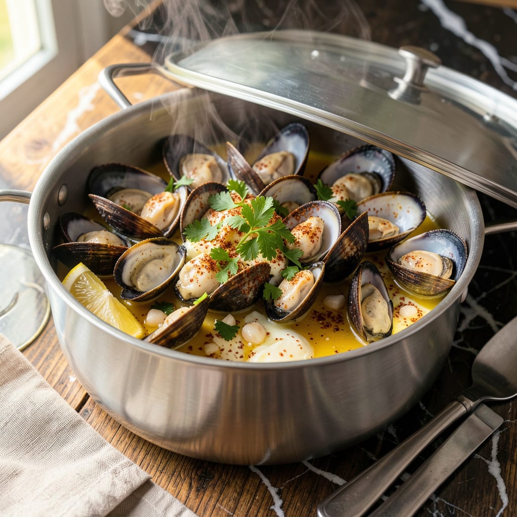 Complete Cooking Steamers Recipe: Coastal Seafood Boil with Old Bay overview image