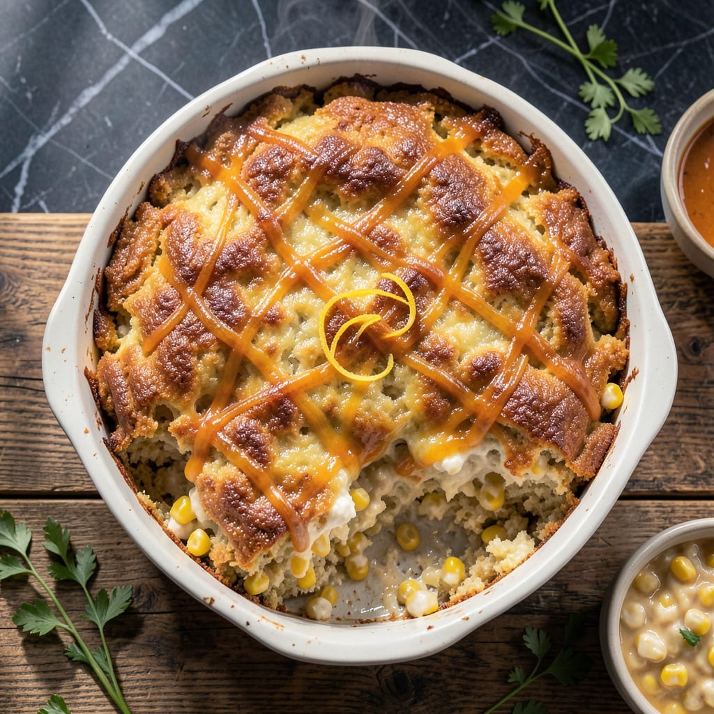 Comprehensive Cornbread Casserole Recipe Jiffy: Moist Layers of Sweet and Savory Bliss visual reference