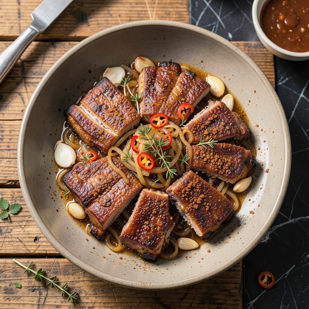 Country Style Pork Ribs Recipe: Fall Off the Bone Tender in 3 Hours illustration with key details
