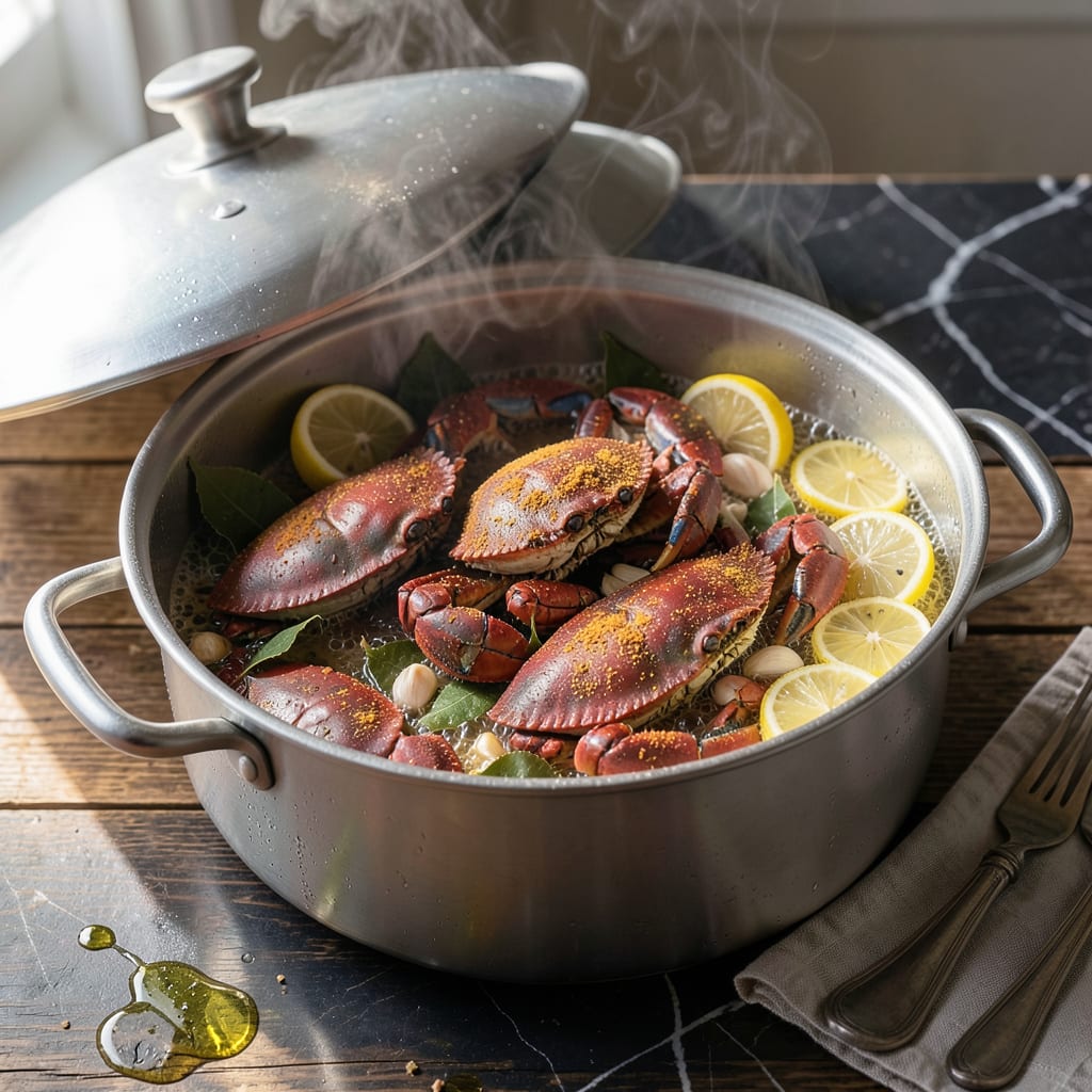 Crab Steamer Pot Recipe: Coastal Seafood Boil in One Pot detailed visual guide