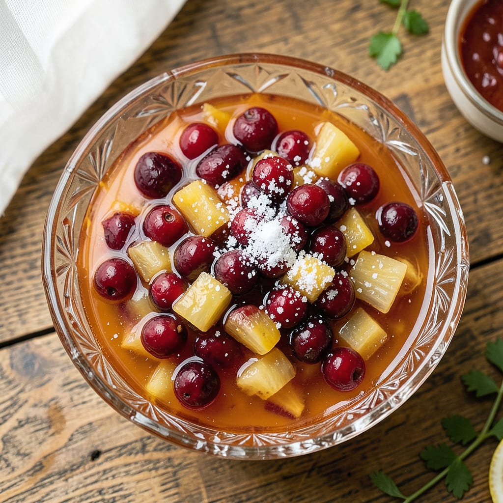 Cranberry Congealed Salad Recipe Southern Living: Retro Holiday Favorite example with annotations