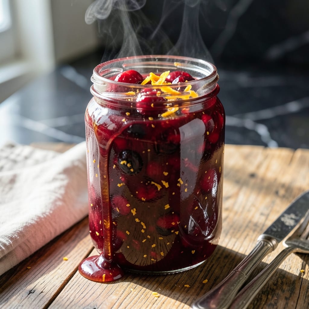 Cranberry Sauce Recipe With Orange: Zesty Citrus Twist on Holiday Classic detailed visual guide