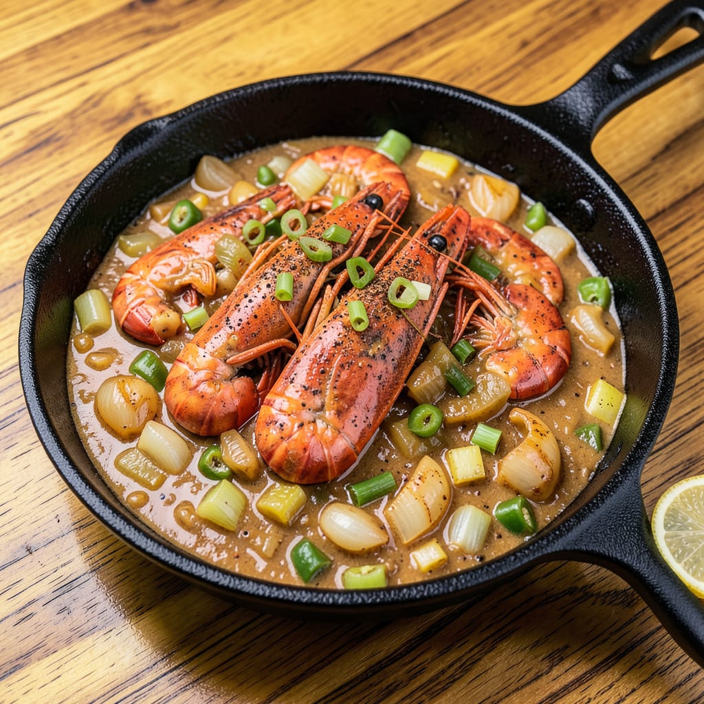 Visual representation of crawfish etouffee recipe paul prudhomme
