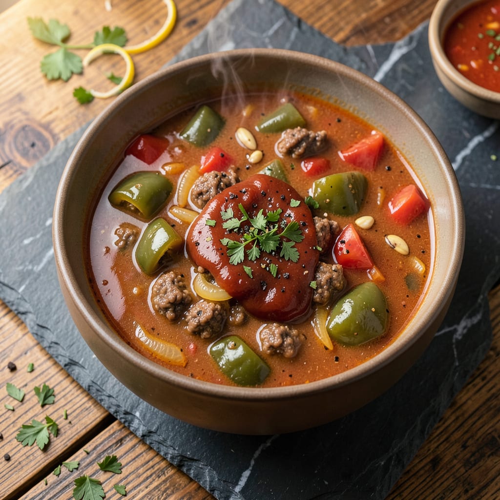 Comprehensive Culver's Stuffed Green Pepper Soup Recipe: Hearty Comfort in Every Spoonful visual reference