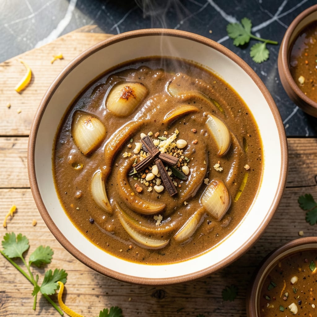 Curry Sauce Recipe Without Coconut Milk: Rich Spiced Depth in Minutes example with annotations