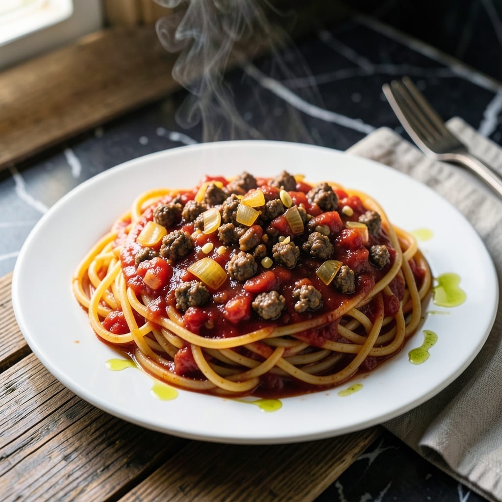 Jo Mama's Spaghetti Recipe: Homestyle Sauce With Meaty Richness Jo Mama's Spaghetti Recipe: Homestyle Sauce With Meaty Richness