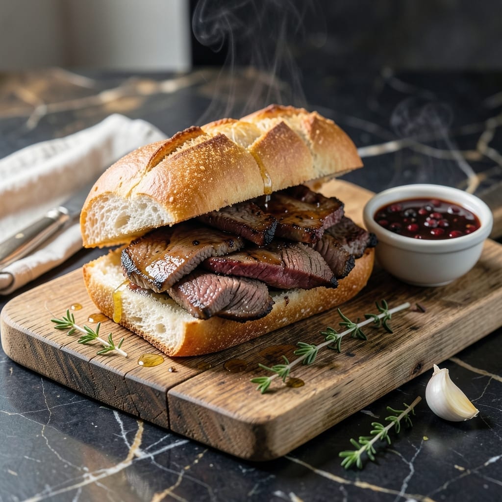French Dip Sandwich Recipe: Au Jus Soaked to Perfection