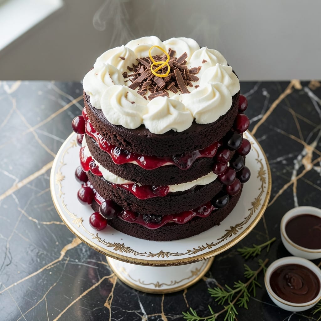 Easy Black Forest Cake Recipe With Cake Mix: Cherry-Chocolate Decadence in a Box