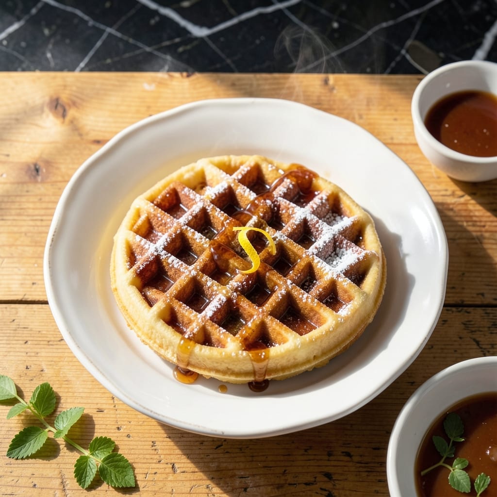 Recipe for One Waffle: Single-Serve Crispy Perfection